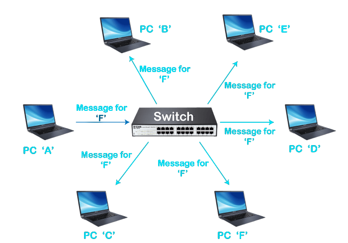 computer switch diagram