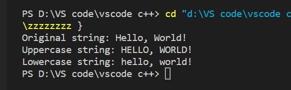 String Functions in C